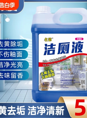 强力除垢洁厕液洁厕灵10斤装大桶家用浓缩