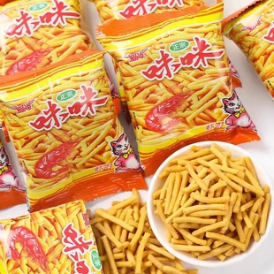 爱尚咪咪虾条怀旧解馋小零食10g*21包