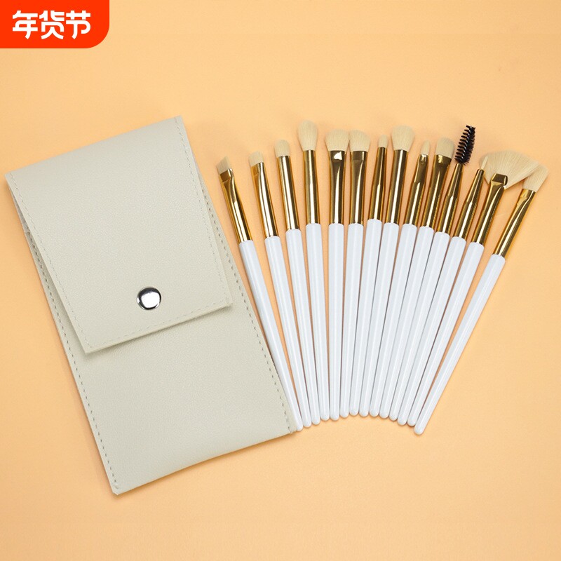 14支眼影刷套装沧州眼部高光卧蚕刷彩妆工具全套新品化妆刷批发