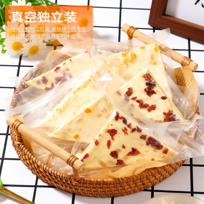 千层奶皮子芒果特产内蒙古草原奶制品手工奶食芝士鲜奶果粒健康