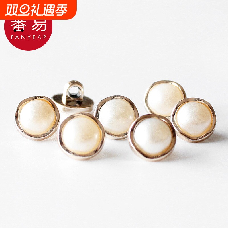 纽扣/珍珠AF1sn0-外套圆形针织衫小纽扣上衣开衫钮扣女士百搭时