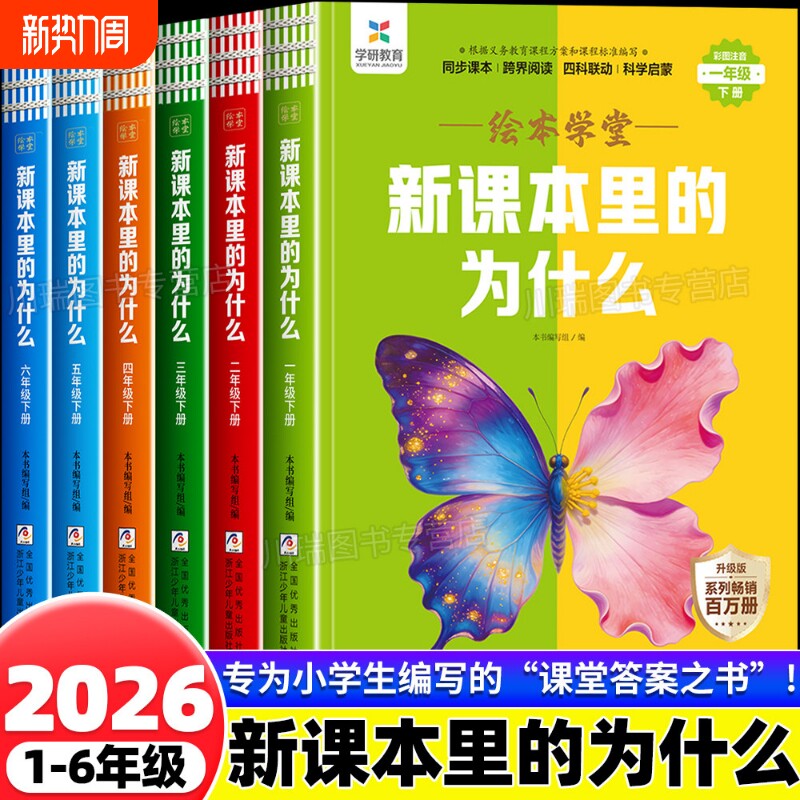 新课本里的为什么小学一二三四五六年级下册语文数学科学课本拓展知识