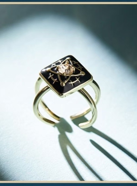 那刻夏主题印象系列戒指动漫游戏周边二次元简约高级感cos指环