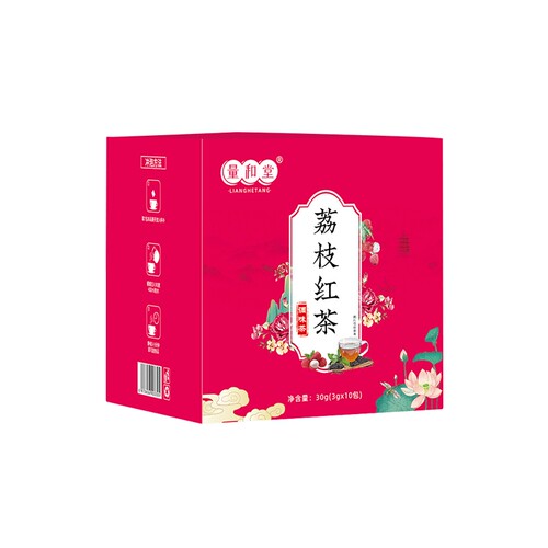 荔枝红茶三角包独立包装多规格