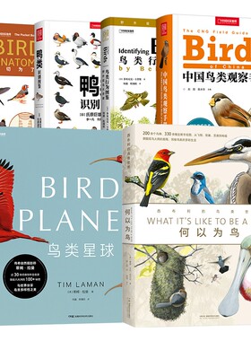 中国国家地理鸟类图鉴百科中国鸟类观察手册 鸟类行为图鉴 鸭类识别图鉴 何以为鸟 鸟类星球 鸟类一切为了飞行