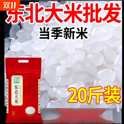 2025年新米正宗东北大米10斤晚稻珍珠米长粒香米五常大米粳米20斤
