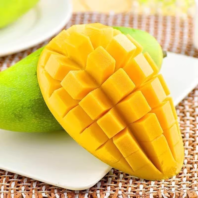 正宗精选玉芒新鲜孕妇整箱水果皮应季当季批发芒果越南玉芒