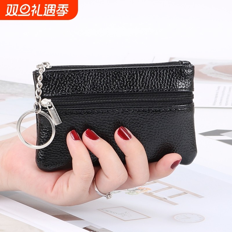 软皮零钱包女迷你韩版女小包短款手包钥匙包硬币卡包女小巧手拿