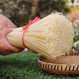 广西桂林米粉手工干米粉纯大米粗粉条蛳粉专业米线商用传统散装