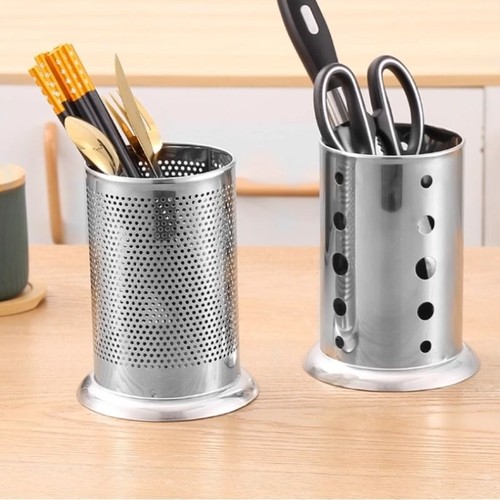 筷筒不锈钢筷子筒筷子篓沥水筷子笼签子桶竹签筒不锈钢收纳筒