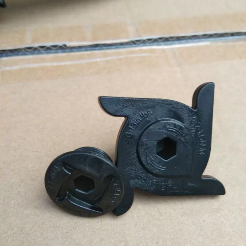 PROWHEEL台湾浩盟中空一体牙盘塞子 曲柄堵 防尘盖子螺丝材质塑料图片