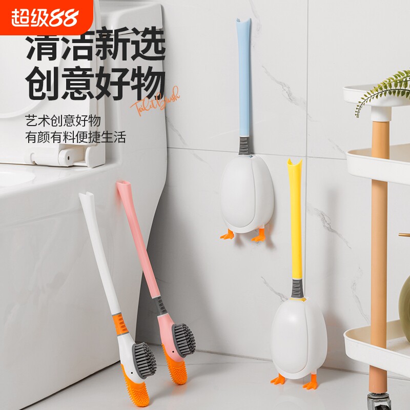 潜水鸭硅胶马桶刷|超4000次加购图片
