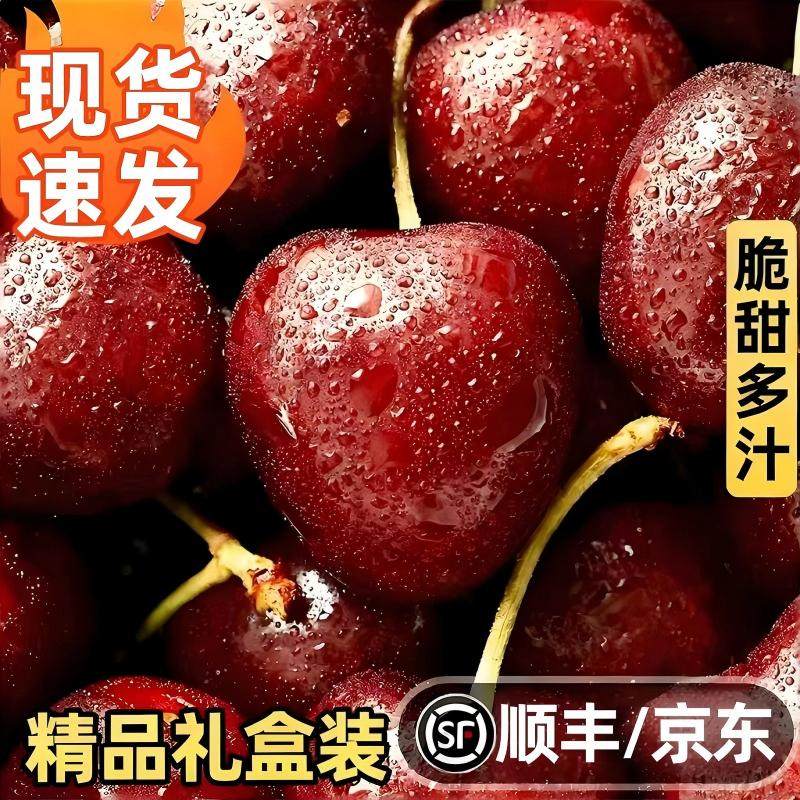 智利进口车厘子新鲜水果礼盒5斤应当季大樱桃3J4J5J整箱顺丰现货