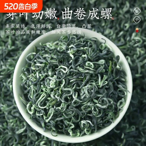 2026新茶明前特级碧螺春绿茶500g