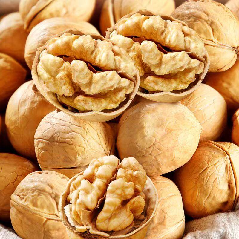185纸皮核桃孕妇专用核桃新疆特产阿克苏薄皮核桃坚果新鲜健康