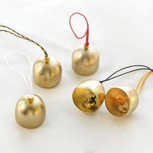 黄铜迷你铃铛diy金属风铃及风铃diy材料配件圣诞小铃铛风铃挂