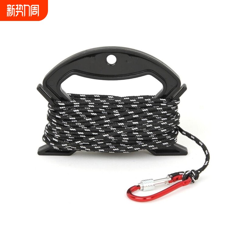钓鱼打水绳加粗尼龙失手绳户外露营垂钓用品钓鱼打水桶提绳鱼桶绳