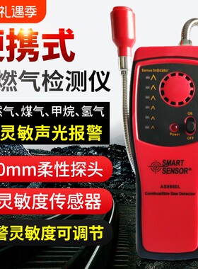 便携式甲烷天燃气煤气手持检漏仪