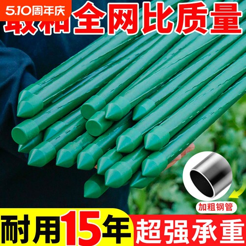黄瓜豆角爬藤架花架爬藤支架园艺包塑钢管户外葡萄架子植物爬藤杆