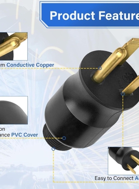 219258 Miller & Hobart  650P焊工多电压电源适配器插头,230 伏