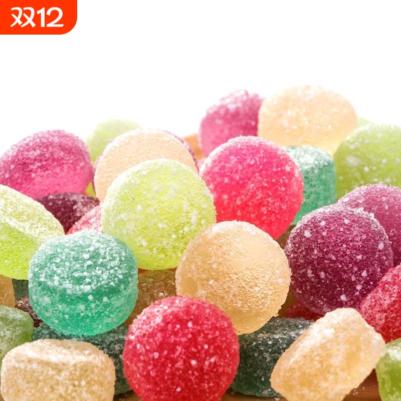 酸q糖30支儿时童年零食8090后怀旧小吃橡皮糖软糖QQ糖果食品