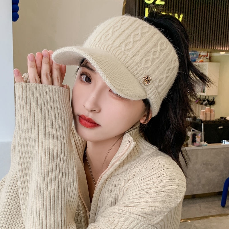 针织帽户外休闲女秋冬季保暖洋气