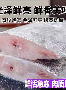 鲜活带鱼东海小眼睛带鱼海鲜水产特产鱼中段大带鱼节冷冻鱼肉