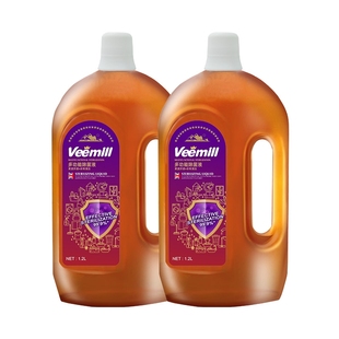 维妙衣物家庭环境除菌液1.2L 2瓶 瓶