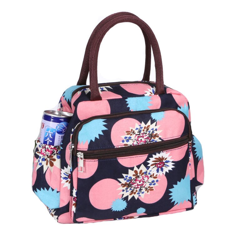 女包饭盒袋帆布手提包加厚防水便B当包妈咪牛津布手拎妈妈包小布