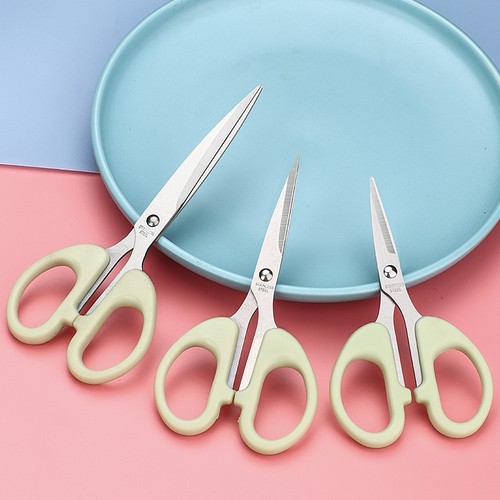 办公剪手工剪纸线头刘海不锈钢锋利学生剪子家用迷你小号文具剪刀尖头锋利剪子手工美工