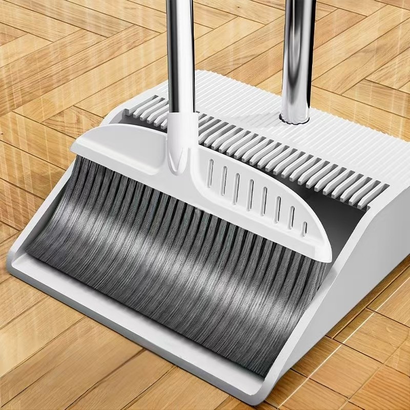 家用扫把扫帚簸箕组合扫把套装加厚清洁两件套扫地神器刮水软毛