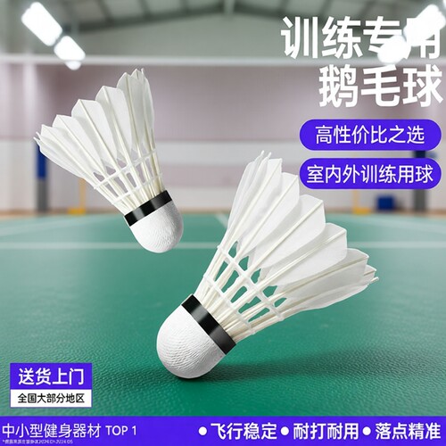 鹅毛防风羽毛球12支|千人加购