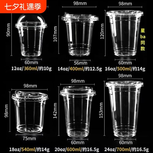 加厚一次性奶茶杯|超1.2万次加购