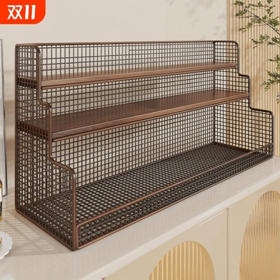 桌面收纳盒多功能分层架