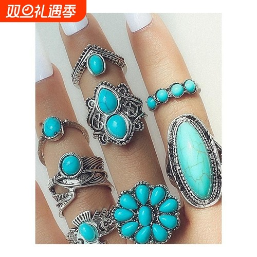 欧美新款波西米亚风复古猫头鹰