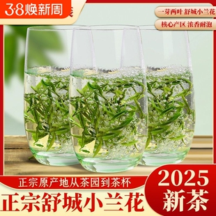 正宗舒城小兰花2025新茶舒城晓天雨前春茶叶兰花香绿茶散装袋