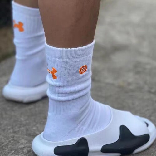 专业级长靴袜子篮球袜高筒跑步美式防滑实战加厚毛巾底男长筒中筒