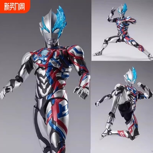 布莱泽格丽乔奥手办特曼赛罗迪迦银河关节可动超人偶男孩玩具礼物