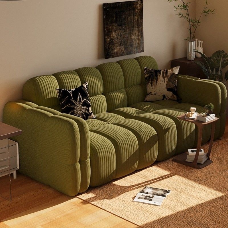 奶油风云朵布艺沙发小户型客厅双人三人卧室出租房家用懒人小沙发