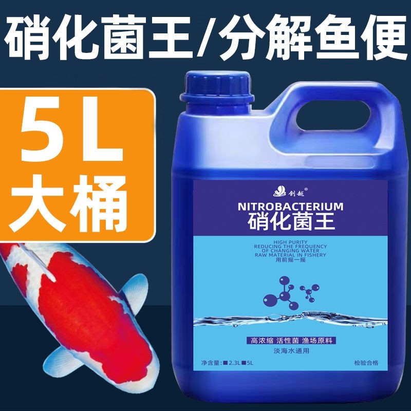 鱼缸硝化细菌硝化菌养鱼用品水族鱼缸净水剂活菌水质稳定