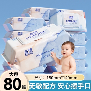 80抽家庭装纯水清洁湿巾