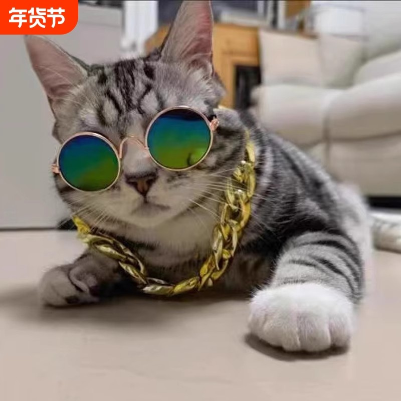 宠物猫眼镜猫咪墨镜酷猫搞怪拍照道具墨镜小型网红宠物猫太阳镜,宠物/宠物食品及用品,宠物眼镜/护目镜,淘宝优惠券,粉丝福利购,淘宝优惠卷