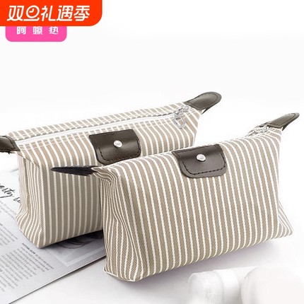 化妆包AD1sn0-简约随身收纳包便携小号多功能化妆大容量旅行包