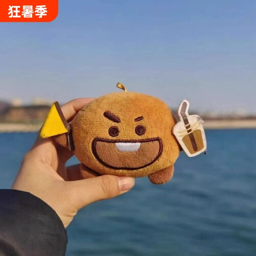 北海道shooky饼干玩偶卡通创意搞怪ins风饼干公仔送朋友闺蜜礼物