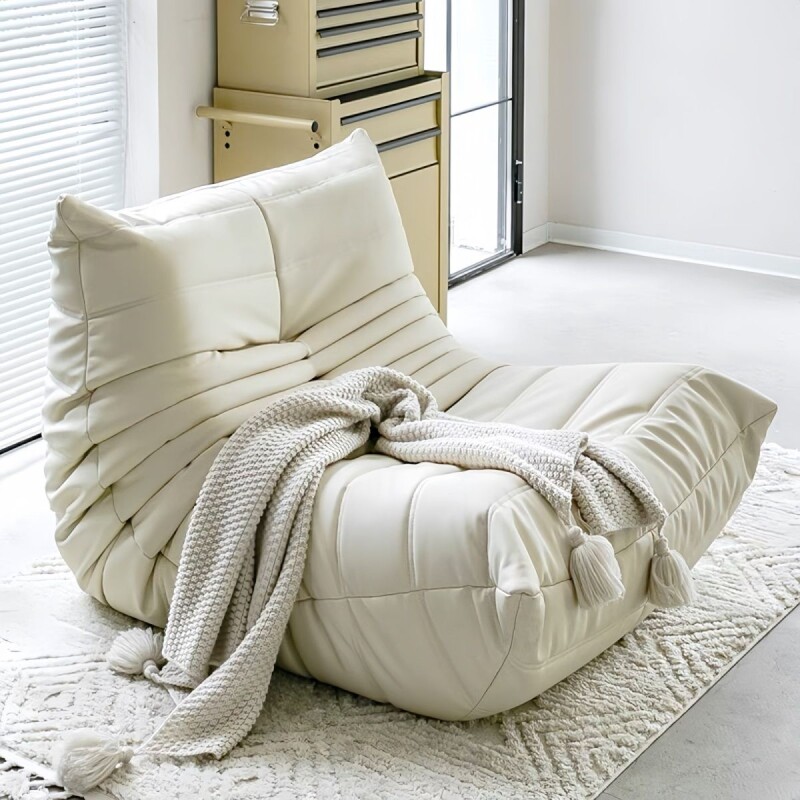 b毛毛虫沙发北欧网红懒人卧室小户型懒人沙发客厅阳台休闲躺椅单