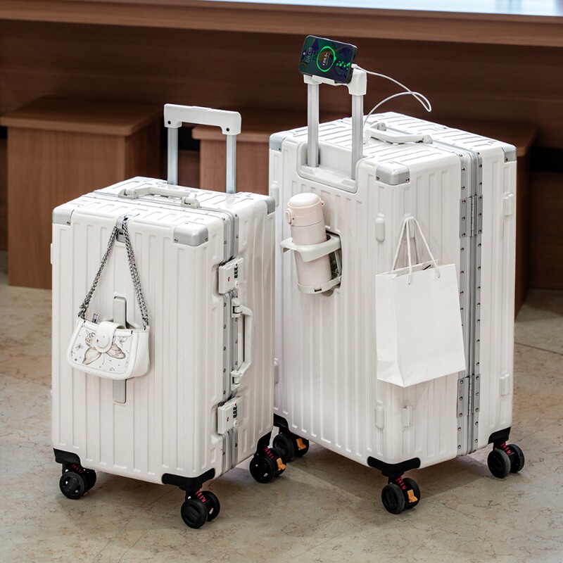 超大容量行李箱结实耐用加厚铝框款密码拉杆箱男旅行箱女托运28寸