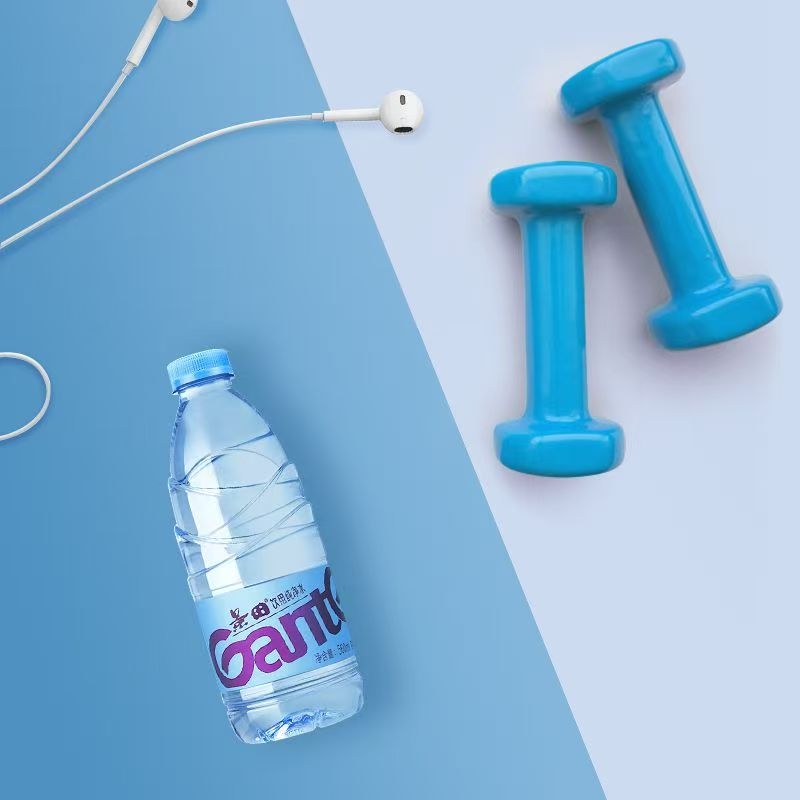 景田饮用水饮用天然水整箱批发商务会议出游聚餐家庭日期新鲜