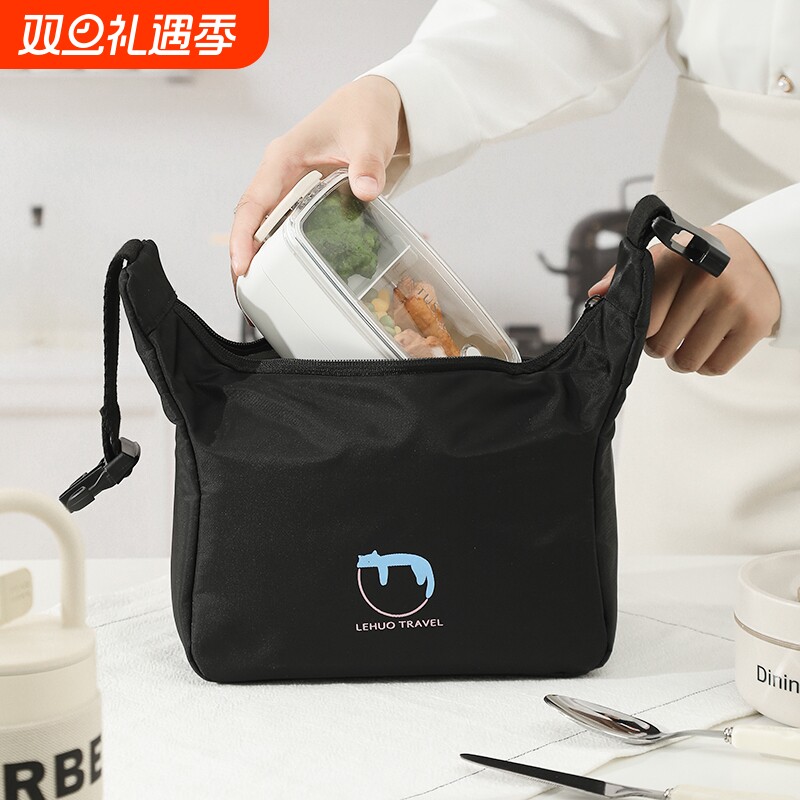 饭盒包手提袋便当袋子保温饭包餐包上班族便当盒带饭加厚铝箔防水