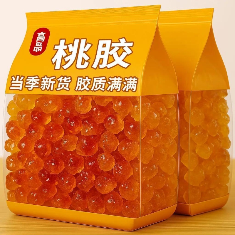 特级桃胶干货无杂云南天然银耳雪燕皂角米炖奶旗舰店正品食材冬季