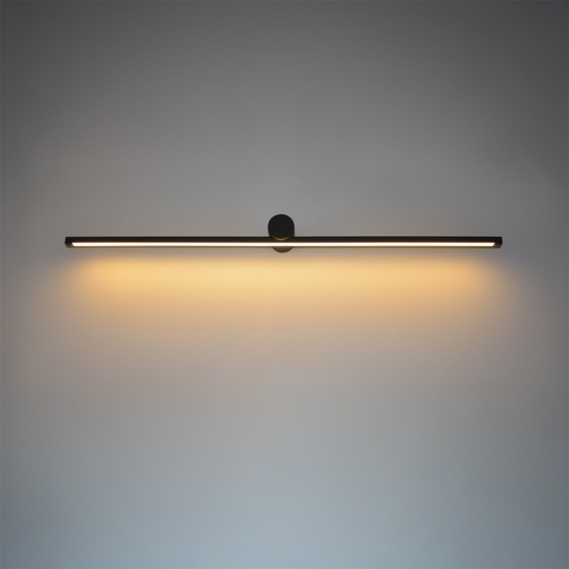 大尺寸LED长条壁画灯简约现代镜前走廊过道背景墙设计师床头壁灯